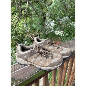 The North Face Men's Gore-Tex 616273 Gray/Brown Leather Sneakers Size 8.5 Hiking